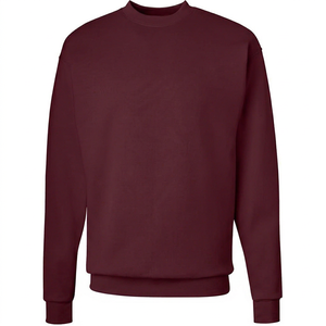Sudadera de Algodón al por Mayor con Logotipo Personalizado, Cuello Redondo, Ropa Casual, Precio de Fábrica - Product Image 1