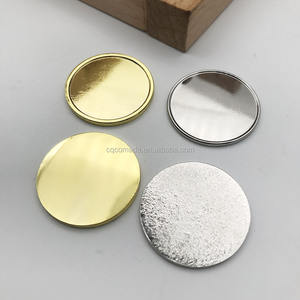 Oro 25 mm con bordes de golf de disco para el bricolaje en blanco personalizado marcador de pelota de golf - Product Image 4