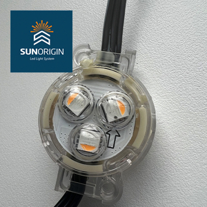 Lámparas LED de Píxeles RGBW UCS2904 de 12V CC con 3 LED y Lente para Decoración del Hogar, Listas para Enviar, Control por Aplicación Móvil - Product Image 2