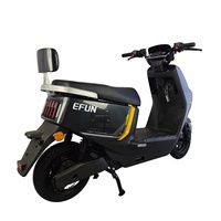 Ticari Toptan Elektrikli Motosiklet 1000W Stabil Sürüş Yetişkin Günlük Seyahat E-Scooter