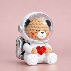 Handmade Crochet gấu Nghề Nghiệp phong cách beerus IP loạt búp bê dễ thương tinh tế đồ chơi sang trọng cho những người đam mê/gia đình - Product Image 1