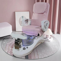 Chaise de pédicure électrique pour salon de surf Beauté Lumière Vente Chaises de pédicure Pas de plomberie avec bol