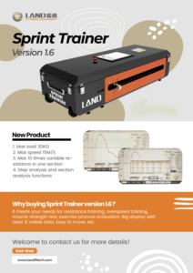고품질 LAND LDT997 저항 스피드 훈련 머신, 청소년용 피지컬 트레이닝 스프린트 트레이너 - Product Image 5