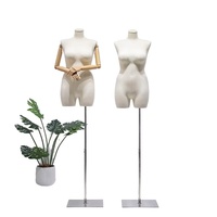 Vente en Gros de Mannequins pour le Haut du Corps Féminin Taille Plus en Fibre de Verre