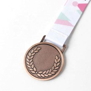 Diseña Tu Propio Logotipo, Medalla Deportiva de Metal Dorado 3D, Medalla para Maratón, Carrera, Concierto de Concientización sobre el Cáncer de Mama, Carrera de Colores, con Cordón - Product Image 6