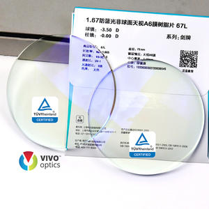 Lentes Ópticas Mingyue 1.67 VIVO Opticas con Certificación TUV RHEINLAND, Revestimiento Azul A6, Anti Luz Azul, Lentes con Filtro de Luz Azul - Product Image 5