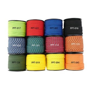 Tùy Chỉnh 3Mm Polyester Bền Nylon Bện Cho Paracord Dây 5 Sợi 325lb Lều Dây Cho Cắm Trại Leo Núi Giản Dị Ngoài Trời - Product Image 1