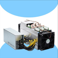 Prix le plus bas pour Antminer S9 d'occasion 14Th/s 14T 13T S9I 14T 1300W S9se 16T Mineur BTC Bitcoin avec alimentation Antminer S9