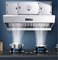Purificateur de fumée intégré commercial avec module de purification intégré, décharge directe, pour restaurant, cantine, cuisine, haute qualité, ODM