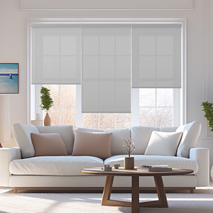 Top Sale Motorized Blackout <b>Window</b> <b>Blinds</b> Polyester Customize Width Remote Control Wireless Rechargeable Roller Shades - Product Image 6