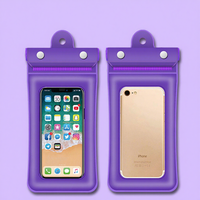 Étui étanche populaire pour iPhone et Samsung, sac étanche universel pour téléphone, échantillon gratuit