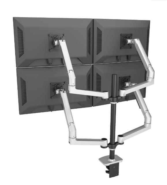 Mechanical Spring Multi Monitor Mounting Arm Desktop Stand for 19"-32" Computer Screen Laptop Mount Four-screen Monitor Stand