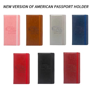 Organisateur de boîte à gants de véhicule en cuir Porte-cartes d'immatriculation de voiture pour documents d'assurance avec bande élastique - Product Image 4