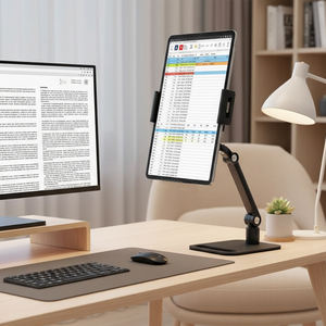 PROYOU 2026 Support de tablette portable réglable et pliable, support de bureau pour téléphone portable et tablette, support pour iPhone et iPad - Product Image 4