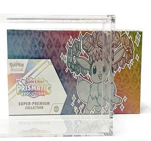 Vitrina prismática acrílica moderna y ecológica con superficie pulida, fácil de montar, compatible con la caja Super Collection. - Product Image 4