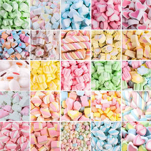 Malvaviscos <span class=keywords><strong>Mini</strong></span> Retorcidos <span class=keywords><strong>de</strong></span> 4g, Envasados Individualmente en Algodón <span class=keywords><strong>de</strong></span> <span class=keywords><strong>Azúcar</strong></span>, Hechos a Medida en Fábrica, para Halloween - Product Image 4