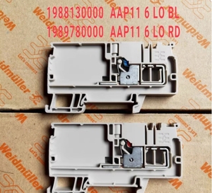 Nuevo bloque de terminales Weidmuller original 1988130000 AAP11 6 <span class=keywords><strong>LO</strong></span> BL RD en stock-alta calidad con 1989780000 - Product Image 2