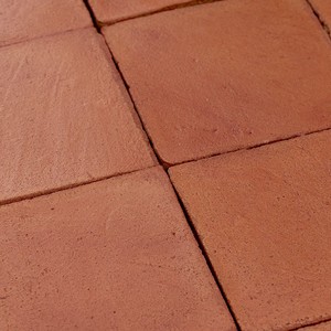 Piastrelle in Ceramica Chroma Corail 10x10, Piastrelle Rosse in Terracotta per Pavimenti e Pareti - Product Image 4