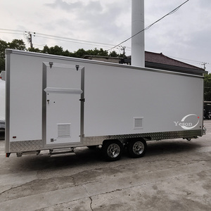 Carretto Mobile Personalizzato per Gelati, Smoothies, Succhi, Caffè e Slush Bar, Rimorchio Completamente Attrezzato, Furgone per Fast Food - Product Image 2