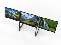 Écran portable triple 2,5K de 14 pouces pour ordinateur portable, moniteurs IPS d'extension d'écran, du fabricant OEM