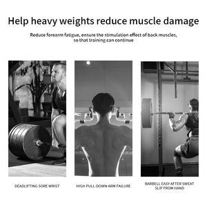 Hoge Kwaliteit Polyester Gym Polsbandjes Katoenen Gewicht Hijsbanden Comfortabele Dikkere Fitnessapparatuur - Product Image 5
