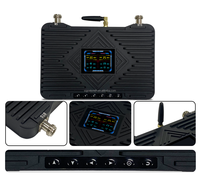 70db ALC/AGC/MGC GSM Hücresel Ağ Güçlendirici Tekrarlayıcı Amplifikatör 900/1800Mhz Mini Amplifikatör Cep Telefonu Sinyal Güçlendirici