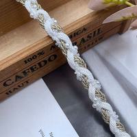 RYL perle strass perlé dentelle ruban broderie pour robe rideau décoration