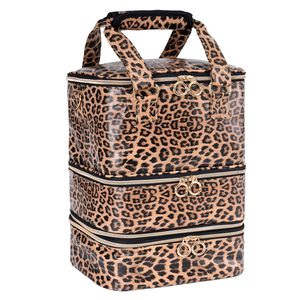 Bolsas de cosméticos de esmalte de uñas al por mayor fábrica muestra gratis Carpeta de esmalte de uñas organizador de bolsa de exhibición de esmalte de uñas para maquilladores - Product Image 3