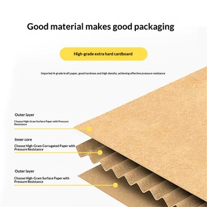 Caja de Envío Rectangular Corrugada, Reforzada de 3 Capas para Vasos, Impresión de Logotipo Personalizado, Stock Disponible - Product Image 5