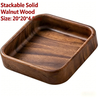 Vaisselle de luxe moderne en bois massif écologique gravée, assiette à dessert, plateau à collation pour les fêtes, service de fruits secs