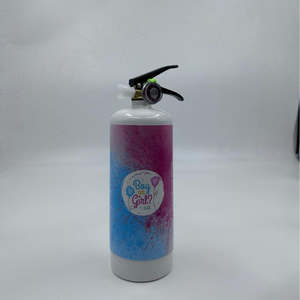 Canon à poudre Holi lavable en amidon de maïs en forme d'<span class=keywords><strong>extincteur</strong></span>, 500g, pour révélation du sexe, fournitures de fête - Product Image 4
