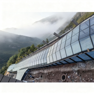 Invernadero de Vidrio para Jardín de Invierno, Ecológico, Impermeable, de Aleación de Aluminio, Diseño Moderno, para las 4 Estaciones - Product Image 3