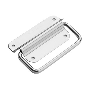 Manija de acero inoxidable Zhan Han ZH-1227 con forma de arco para cajas de equipos industriales y mostradores de máquinas - Product Image 1