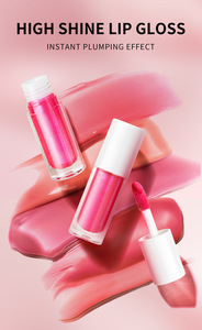 Gloss à lèvres personnalisé MLM avec logo, finition dewy, effet miroir, longue tenue, laque à lèvres brillante, gloss à lèvres vegan. - Product Image 5