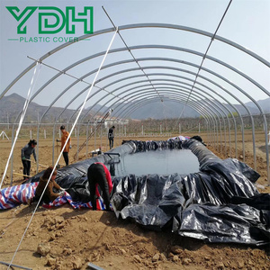 بطانة بركة أسماك من نسيج منسوج مقوى مقاوم للمواد الكيميائية ومعالج ضد الأشعة فوق البنفسجية مع غشاء بولي إيثيلين لتربية الأسماك - Product Image 2