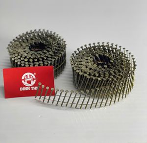 Clous en spirale de 2,2x50mm de haute qualité, collés en bande, à tige hélicoïdale, prix abordable, du Vietnam - Product Image 1