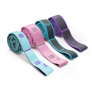 Correa de Yoga Personalizada para Estiramiento, Cinturón Digital de Fitness, Banda Larga de Resistencia para Entrenamiento de Danza Infantil con Lazos para Espirales - Product Image 1