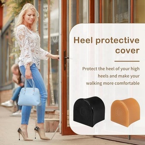 Embouts de remplacement pour talons antidérapants et anti-bruit, protège-talons pour talons hauts, pour mariages, fêtes, extérieur, herbe - Product Image 6