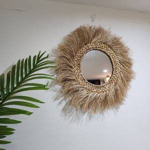New Trend Bohemian Wall Decor <b>Mirror</b> Vintage Art Deco Handmade From Vietnam - Product Image 1