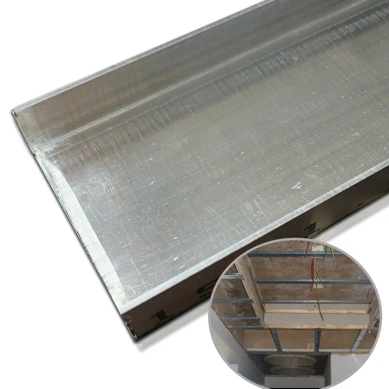 Galvanized Ceiling Suspension Drywall Profile system 1/2 resilient furring channel drywall steel profile ceiling