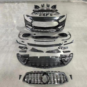 A180 A200 A250 actualización A45 AMG kit de carrocería parachoques trasero delantero rejilla difusor trasero labio Bodykit para Mercedes Benz Clase A W177 Sedán - Product Image 3