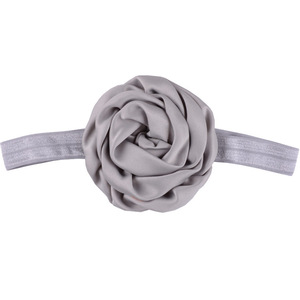 Handmade Chiffon Peony Flower <strong>Hair</strong> Band for Kids 1.5cm Elastic <strong>Hair</strong> Accessory for Children Headwear Made of <strong>Cloth</strong> - Product Image 6