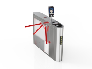 Hệ Thống Kiểm Soát Ra Vào Cổng Cho Người Đi Bộ An Ninh Tripod Barrier Gate Với Đầu Đọc Thẻ - Product Image 4