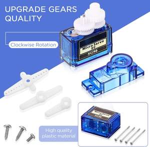 Mini mikro SG90 mgarduino hafif Servo Motor RC araba için <span class=keywords><strong>Arduino</strong></span> için hafif robotik ortak endüstriyel bileşen - Product Image 3