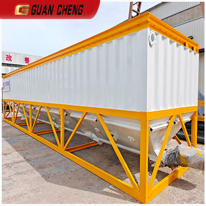 Yüksek Kapasiteli Korozyona Dayanıklı Belediye Mühendisliği Orta Boy Mobil Çevre Dostu Yatay Çimento Silosu Çimento Siloları - Product Image 6