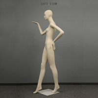 Soporte de Maniquí de Torso para mujer, pantalla transparente de fibra de vidrio, escaparate de ventana personalizado gratis para adultos, FRP de cuerpo completo
