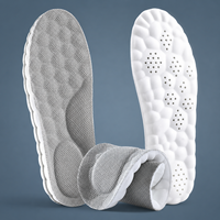 Semelles de sport Cloud Tech rehaussantes en maille respirante, matériau PU léger, élastiques, absorbant les chocs et le transpiration, avec soutien de la voûte plantaire