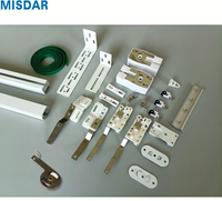 Kit de composants de rideau électrique pièces de support de volet roulant pièces de support de rideau