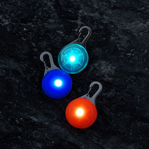 Lampe de nuit LED pour animaux de compagnie, étanche, en plastique, écologique, réglable, lampe de sécurité pour chats et chiens, anti-perte, clignotement multi-modes - Product Image 4