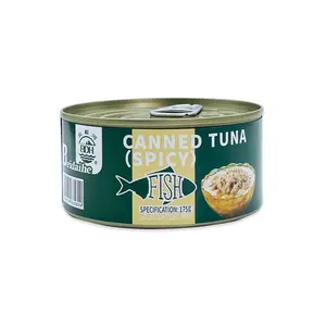 175g Canned Tuna Seafood Flavor Fish Camping Healthy Emergency Can Food